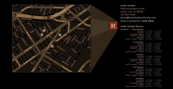 Map- Rush St.